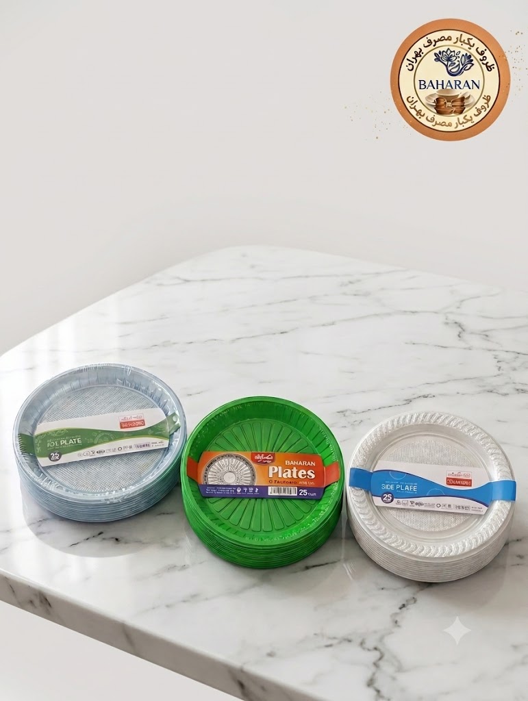 بشقاب کیک خوری ۲۵ عددی